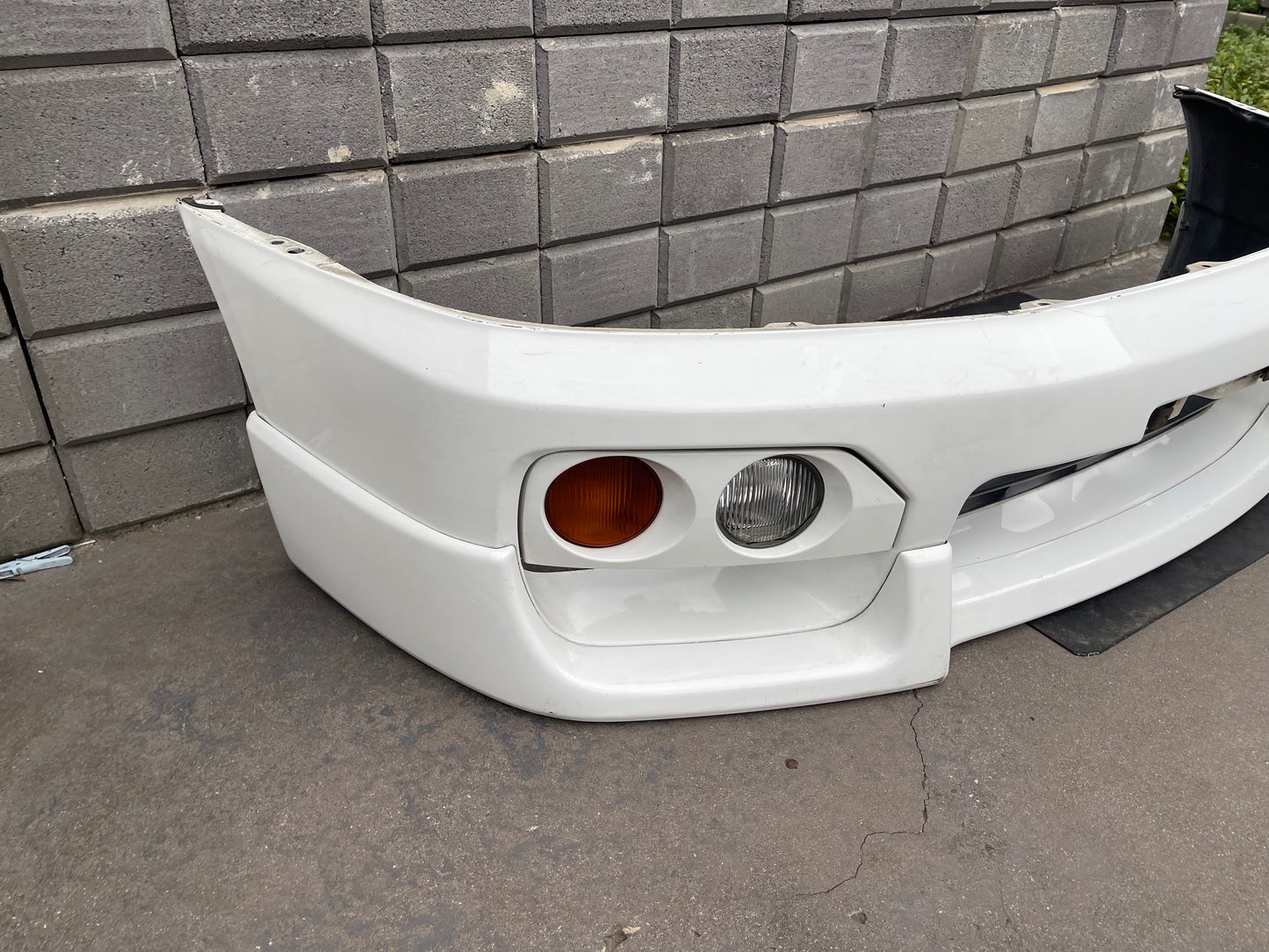 R33 GTST MSPEC SERIES 2 BUMPER WITH LIP