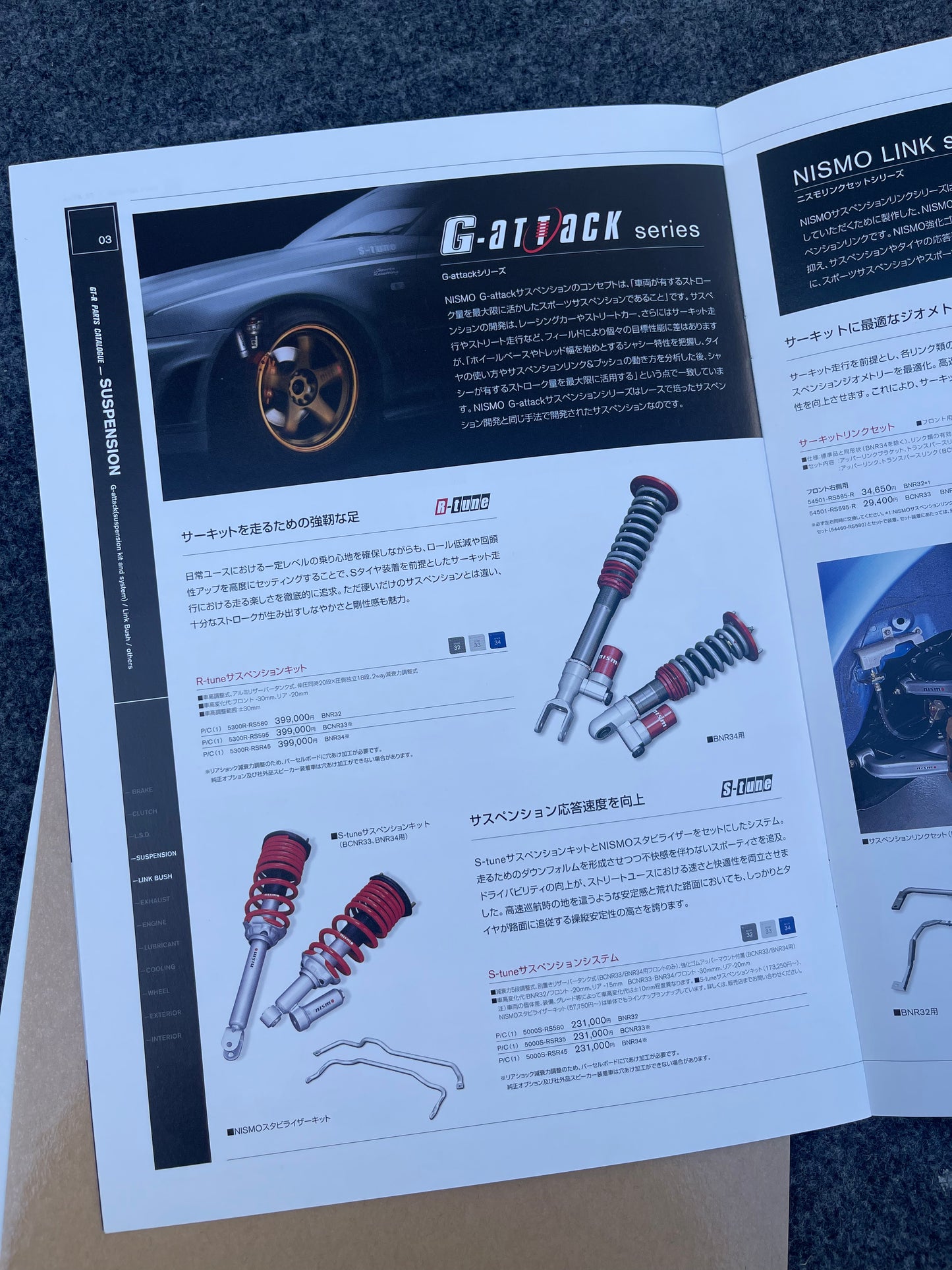 R32/R33/R34/Z TUNE GTR NISMO SPORTS ACCESSORIES