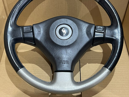 NISSAN SKYLINE R34 GT GTT AUTO STEERING WHEEL MINT (W24)