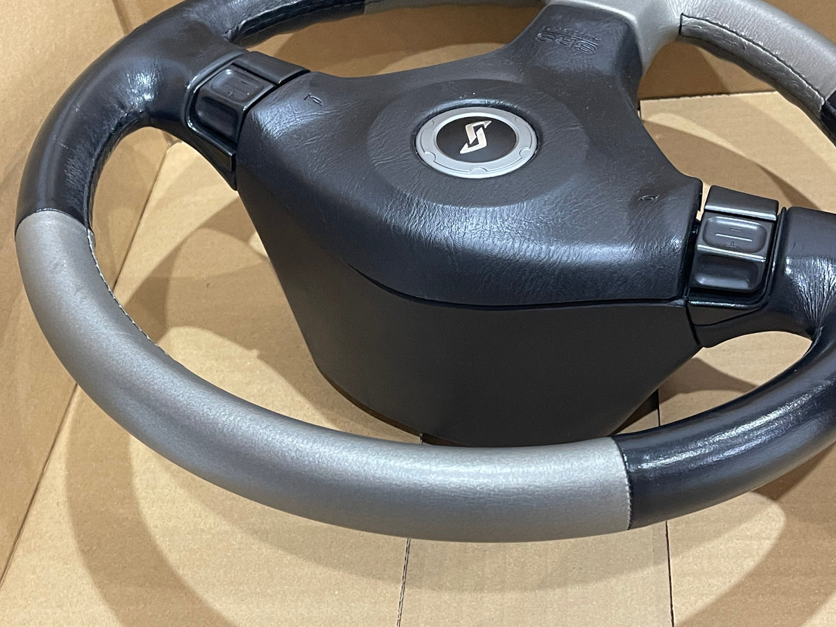 NISSAN SKYLINE R34 GT GTT AUTO STEERING WHEEL MINT (W24)