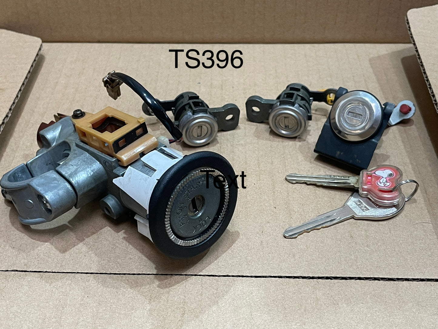 SKYLINE R34 GT GTT IGNITION BARREL AND THE LOCKS