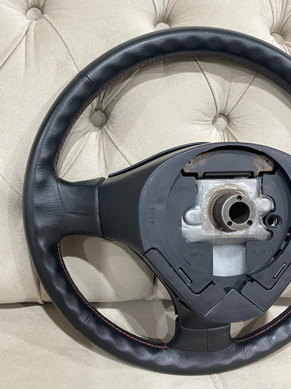 R34 GTR RED STICH STEERING WHEEL
