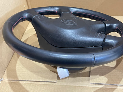Nissan Skyline R33 GTR Red Stitching Steering wheel (W29)