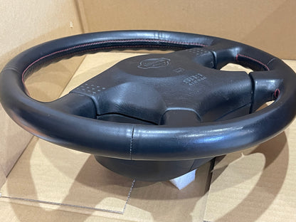 Nissan Skyline R33 GTR Red Stitching Steering wheel (W29)