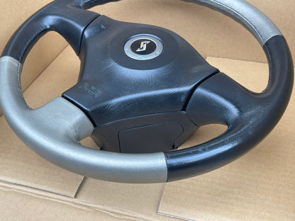 Nissan Skyline R34 GTR Red Stitching GTT Series 2 Manual Steering Wheel (W32