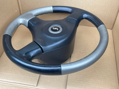Nissan Skyline R34 GTR Red Stitching GTT Series 2 Manual Steering Wheel (W32