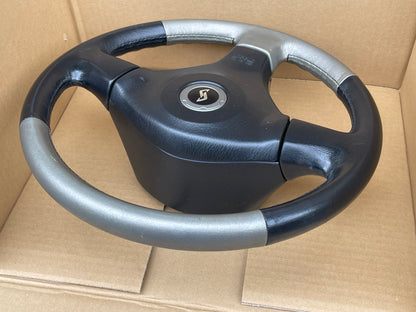 Nissan Skyline R34 GTR Red Stitching GTT Series 2 Manual Steering Wheel (W32