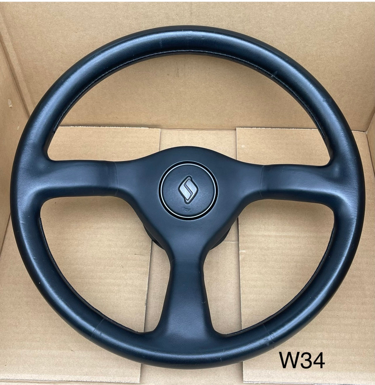Nissan Skyline R32 GTR GTST STEERING WHEEL SERIES 1 MINT….(W34)