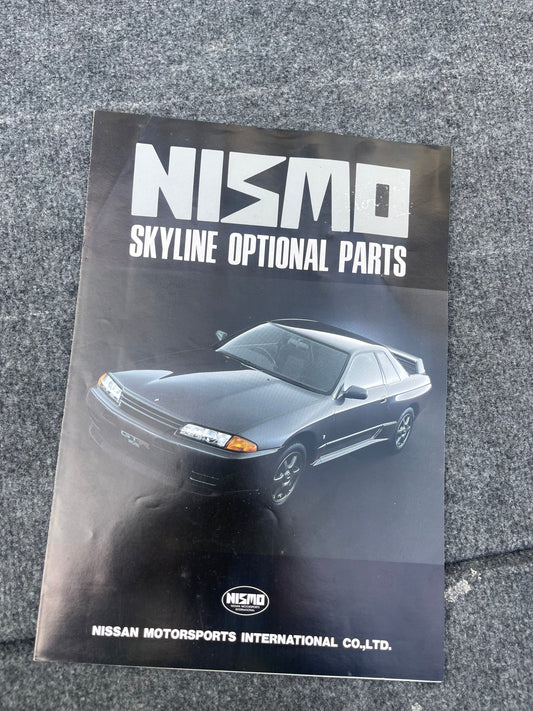 R32 GTR OLD LOGO NISMO OPTIONAL PARTS CATALOGUE